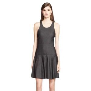 Rag & Bone Size 6 Enigma Dress Fit n Flare Drop Waist Black Mini Sleeveless 1470